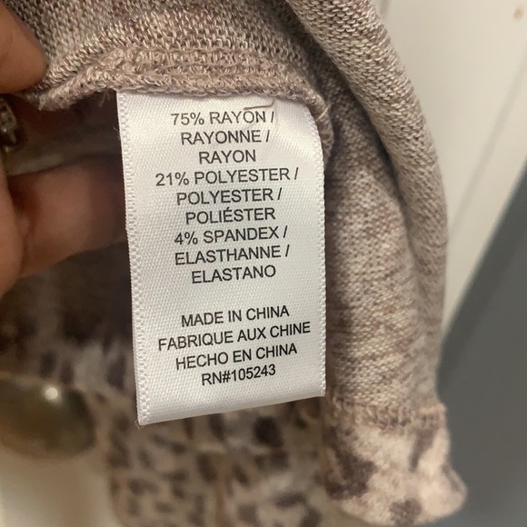 Bobeau  Draped Cardigan size XS - Picture 5 of 7